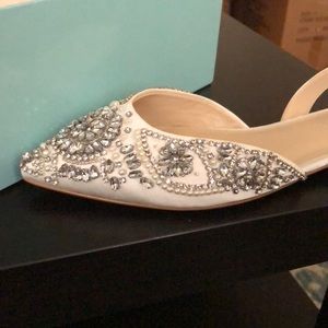 Blue by Betsy Johnson “Molly Sling Flat”